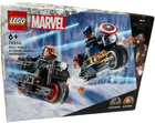 Конструктор LEGO Marvel Мотоцикли Чорної Вдови й Капітана Америка 130 деталей (76260) (955555903855219) - Уцінка - зображення 2