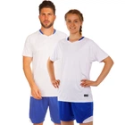 Форма футбольная Lingo LD-5022 (PL, размер XL, Белый-синий) (LD-5022_Белый-синий_XL)