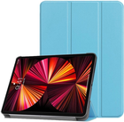 Etui z klapką iLike Tri-Fold Eco-Leather Stand Case do Samsung Galaxy Tab S6 Lite 10.4'' Sky Blue (ILK-TRC-S7-SB) - obraz 1