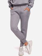 Spodnie dresowe damskie joggery Made Of Emotion M535 2XL Szare (5903068491504)