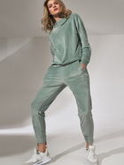 Спортивні штани жіночі Figl M746 M М'ятні (5902194386883) - зображення 3