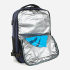 Рюкзак тканинний 16л вміщує формат А4 himawari TR23096-2 Темно-синій (5905602902699) - зображення 6