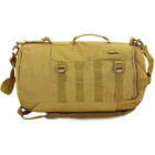 Рюкзак-сумка тактическая штурмовая RECORD TY-6010 размер 25х23х10см 5л Хаки - изображение 3