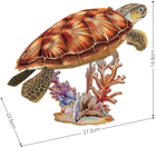 Puzzle 3D CubicFun Zwierzęta zagrożone Żółw morski (6944588210809) - obraz 4