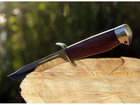 Нож Нескладной Винтажный Финка Высококачественная сталь 440С - изображение 11