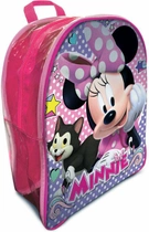 Zestaw do rysowania Lisciani Drawing School Minnie Mouse z plecakiem Różowy (8008324092932) - obraz 1