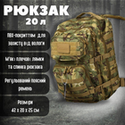 Тактический рюкзак MIL-TEC ASSAULT PACK 20л COYOTE ЛГ7150 - изображение 9