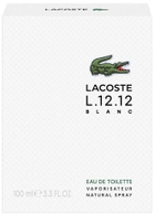 Woda toaletowa męska Lacoste L.12.12 Blanc 100 ml (3386460149082) - obraz 2