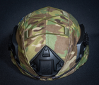 Кавер Кіраса с окном под консоль на военный шлем "ушастый" из кордуры мультикам XL 601-XL - изображение 5