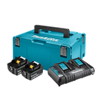 Набір акумуляторів BL1860B (2 шт) та зарядний пристрій для продукції Makita LXT (198077-8)