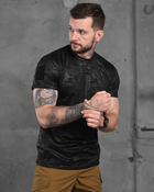 Тактическая потоотводящая мужская футболка XL черный мультикам (87130) - изображение 2