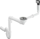 Сифон для кухонної мийки HANSGROHE D16-10 43927000 з переливом