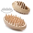 Силіконова щітка doggyman rubber brush mini для собак і котів 4,3*7,5*3,5 см