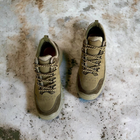 Жіночі Тактичні Літні кросівки. Олива. Натуральна Шкіра 43р (28см) DSLF-2144-43 - зображення 4