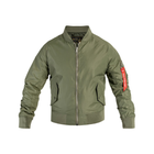 Куртка літня Sturm Mil-Tec US Summer MA1 Flight Jacket Olive M (10401501) - изображение 1