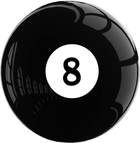 Uchwyt i podstawka do telefonu iLike Universal Pop Holder Billiard Ball Black (ILIUNPH41) - obraz 1