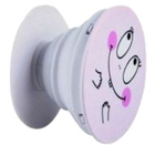 Тримач та підставка для телефону iLike Universal Pop Holder Smile Pink (ILIUNPH6) - зображення 1