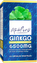 Suplement diety Tongil Estado Puro Ginkgo 6500 mg 40 kapsułek (8436005300678)