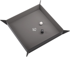 Килимок для гри в кості Gamegenic Magnetic Dice Tray Square Black / Gray (4251715411032)