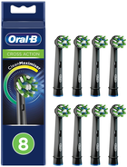 Końcówki do szczoteczki Oral-B Cross Action Black  8 szt. (4210201325529) - obraz 1