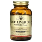 Жирні кислоти Solgar Cod Liver Oil 100 капсул