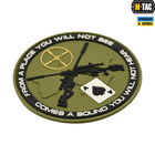 M-Tac нашивка Ukrainian Snipers PVC Olive - зображення 2