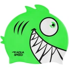 Шапка для плавания Aqua Speed Zoo Pirana 246-11 9699 салатовий Діт OSFM (5908217696991)
