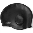 Шапка для плавания Aqua Speed Ear Cap Comfort 9894 289-07 чорний OSFM (5908217698940)