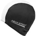 Шапка для плавания Aqua Speed Polyester Cap 091-57 5765 чорний, білий Уні OSFM (5908217657657)