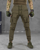 Тактичні штани/шорти combat олива ВТ1014 3XL - зображення 1