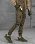 Тактичні штани/шорти combat олива ВТ1014 XL - зображення 3