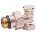 Кран радіаторний Fado New 1/2"x1/2" кутовий нижній, латунь, РВ-РЗ (RN02)