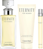 Набір для жінок Calvin Klein Eternity For Women Парфумована вода 100 мл + Парфумована вода 10 мл + Лосьйон для тіла 100 мл (3616304678318) - зображення 3