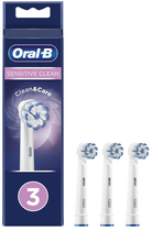 Nasadki do elektrycznych szczoteczek do zębów Oral-B Pro Sensitive Clean Refill 3 szt (8006540887073) - obraz 1