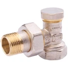 Кран радиаторный Fado Classic 1/2"x1/2" угловой нижний, латунь, РВ-РН (KR02)