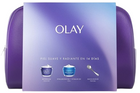 Набір для догляду за обличчям Olay Hyaluronic Крем-гель 50 мл + Нічний крем 50 мл + Масажер + Косметичка (87002162766891 - зображення 1