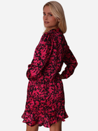 Sukienka z golfem damska Ax Paris DA1603 XL Różowa (5063259003111) - obraz 3