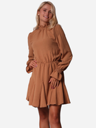 Sukienka krótka jesienna damska Ax Paris DA1645 XL Camel (5063259013196) - obraz 1