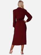 Плаття-сорочка міді осіннє жіноче Ax Paris DA1660 XL Темно-червоне (5063259016531) - зображення 2