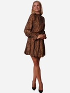 Sukienka krótka jesienna damska Ax Paris DA1708 M Camel (5063259035815) - obraz 3