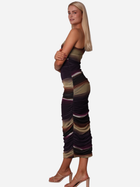 Плаття міді літнє жіноче Ax Paris RT281 XL Сливове (5063259058036) - зображення 3