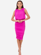 Плаття міді літнє жіноче Ax Paris DA1767 XL Рожеве (5063259056247) - зображення 3