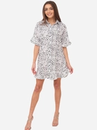 Плаття-сорочка коротке літнє жіноче Ax Paris DA1743 M Чорний/Білий (5063259049713) - зображення 1