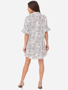 Плаття-сорочка коротке літнє жіноче Ax Paris DA1743 2XL Чорний/Білий (5063259049744) - зображення 2