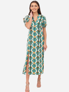 Плаття міді літнє жіноче Ax Paris DA1759 XL Різнокольорове (5063259054359) - зображення 1