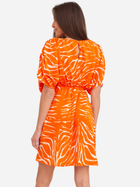 Плаття коротке літнє жіноче Ax Paris DA1724 M Оранжеве (5063259043698) - зображення 2