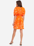 Плаття коротке літнє жіноче Ax Paris DA1724 XL Оранжеве (5063259043711) - зображення 4