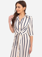 Плаття-сорочка міді літнє жіноче Ax Paris DA1794 S Біле (5063259075125) - зображення 5