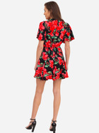 Sukienka kopertowa krótka letnia damska Ax Paris DA1858 L Czerwona (5063259098704) - obraz 3