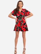 Плаття на запах коротке літнє жіноче Ax Paris DA1858 XL Червоне (5063259098711) - зображення 4